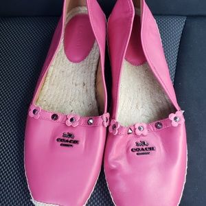 BRAND NEW NEVER WORN COACH SLIPPERS